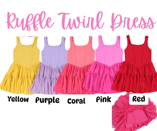 Ruffle Twirl Dresses