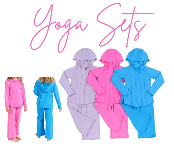 Girl Yoga Set