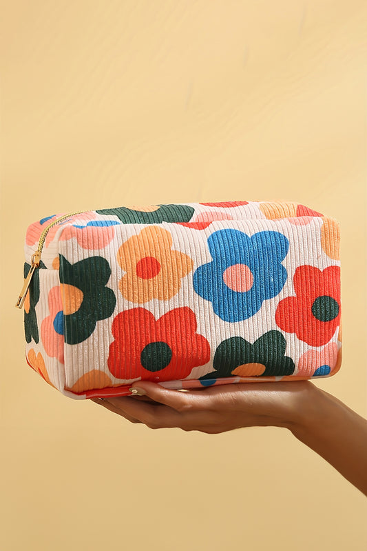 Flower Cosmetic Bag