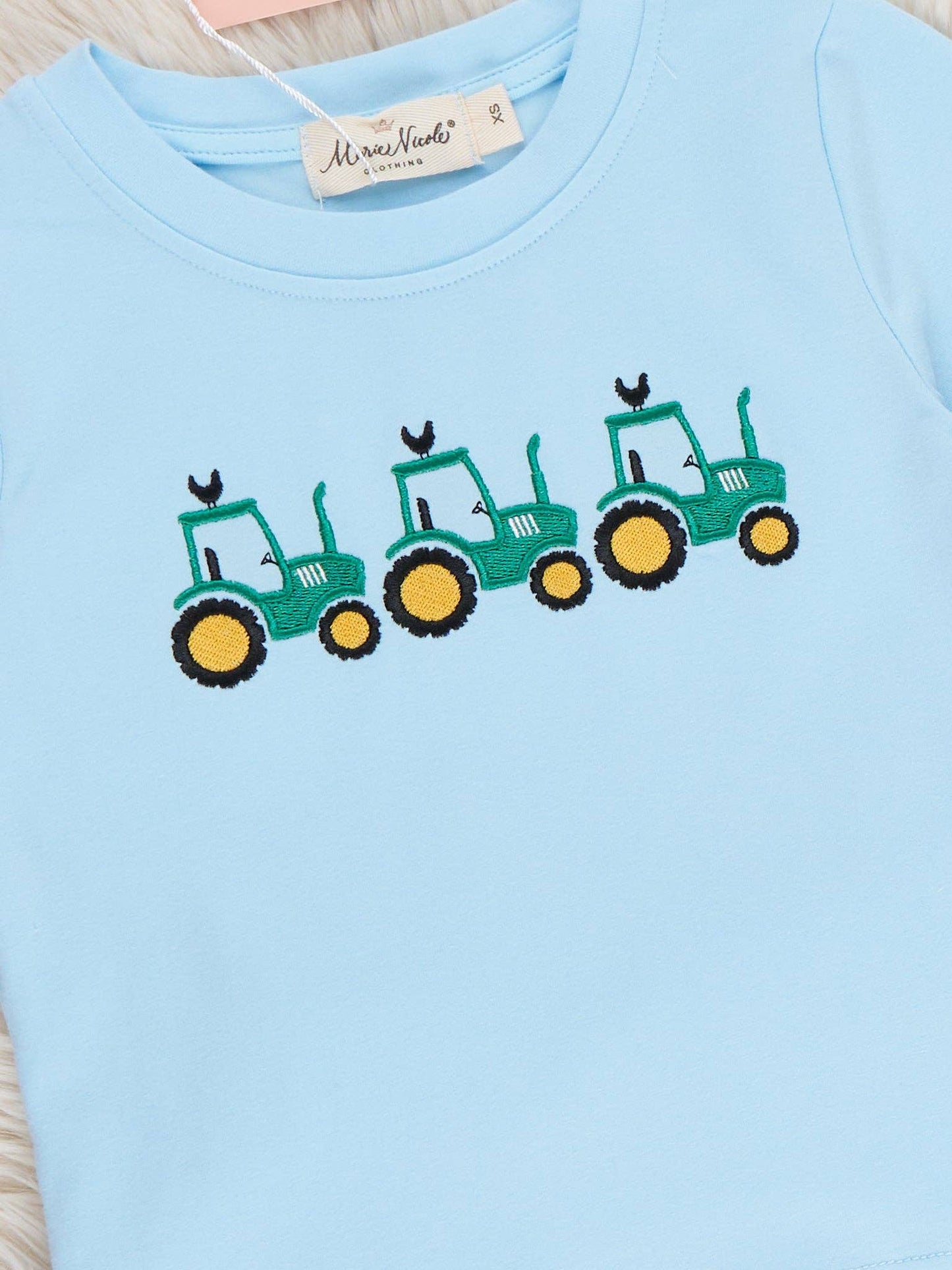 Little Farmer’s Plaid Outfit