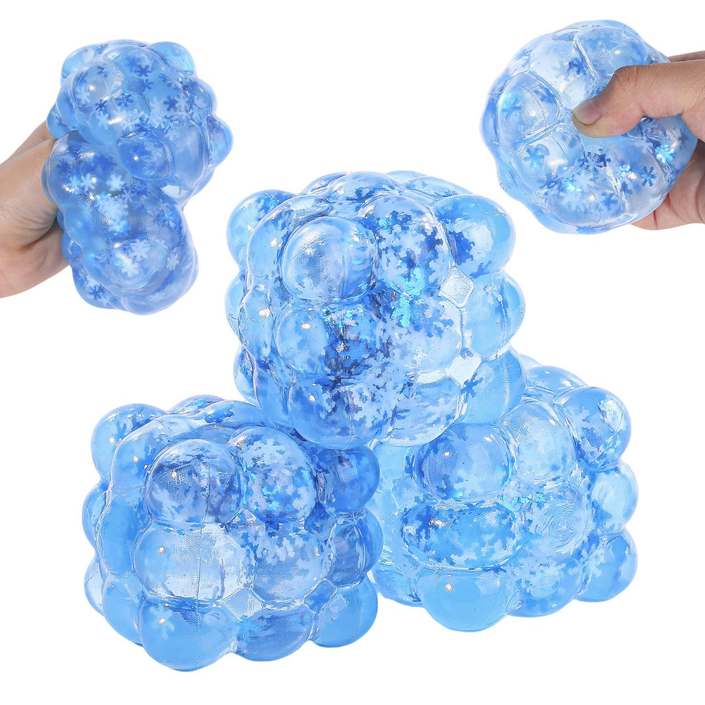 Magic Cube snow flake Squishy Squeeze Toy Fidget Toy