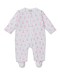 Pink Teddy Footie