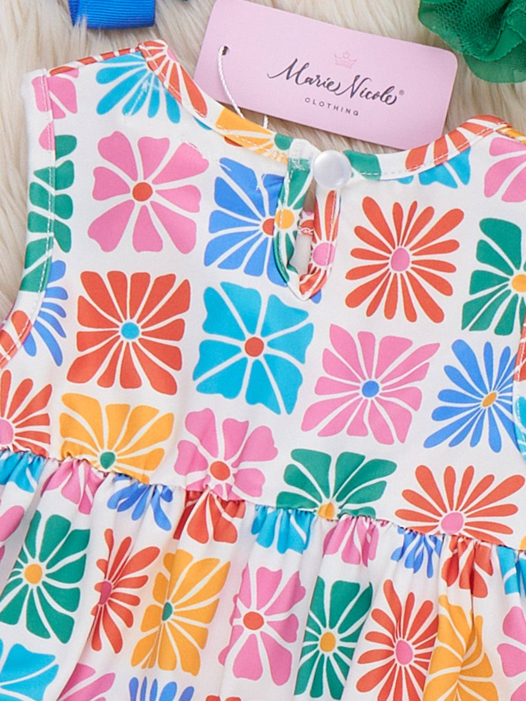Flower Tiles Bubble