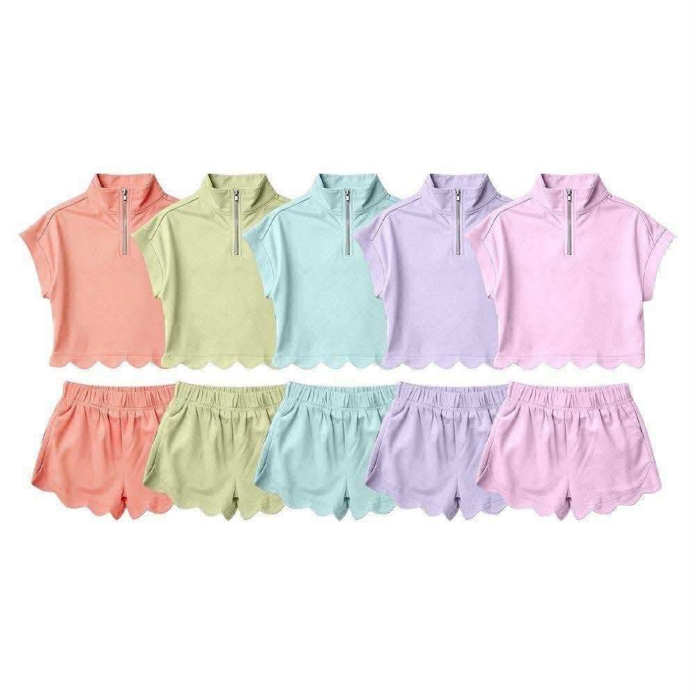 Scalloped Zip Sets