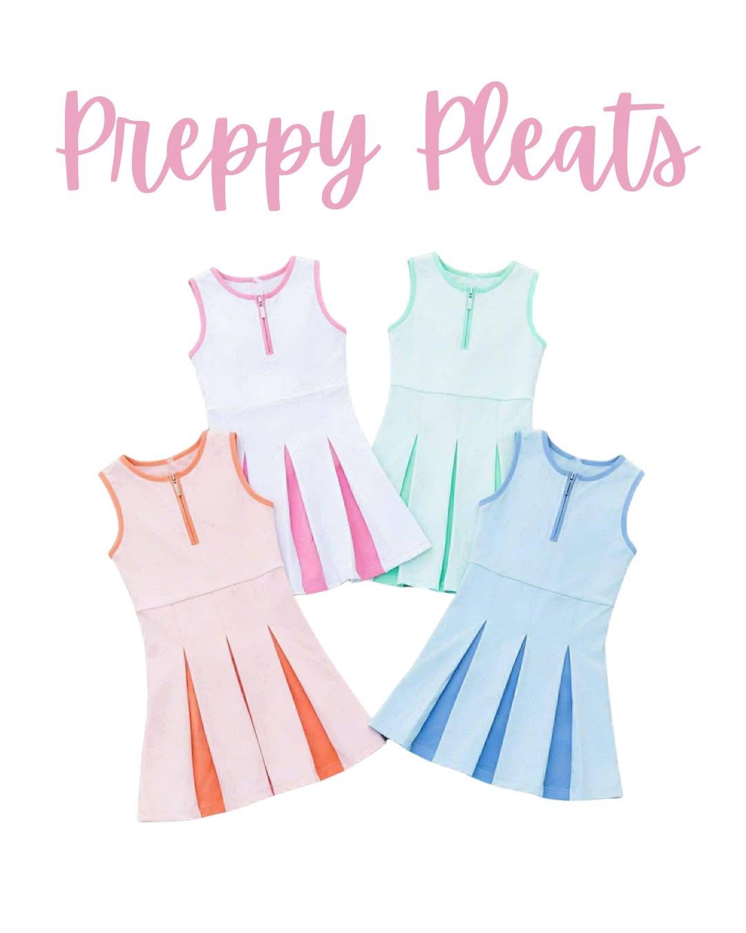 Preppy Pleats Dress