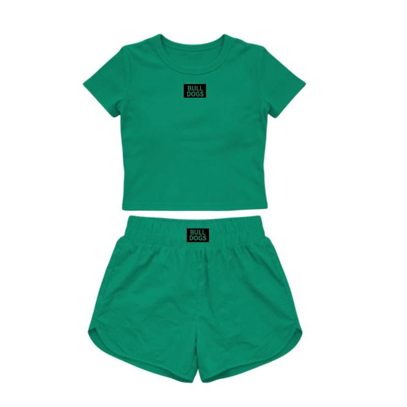 Green Bulldog Label Set