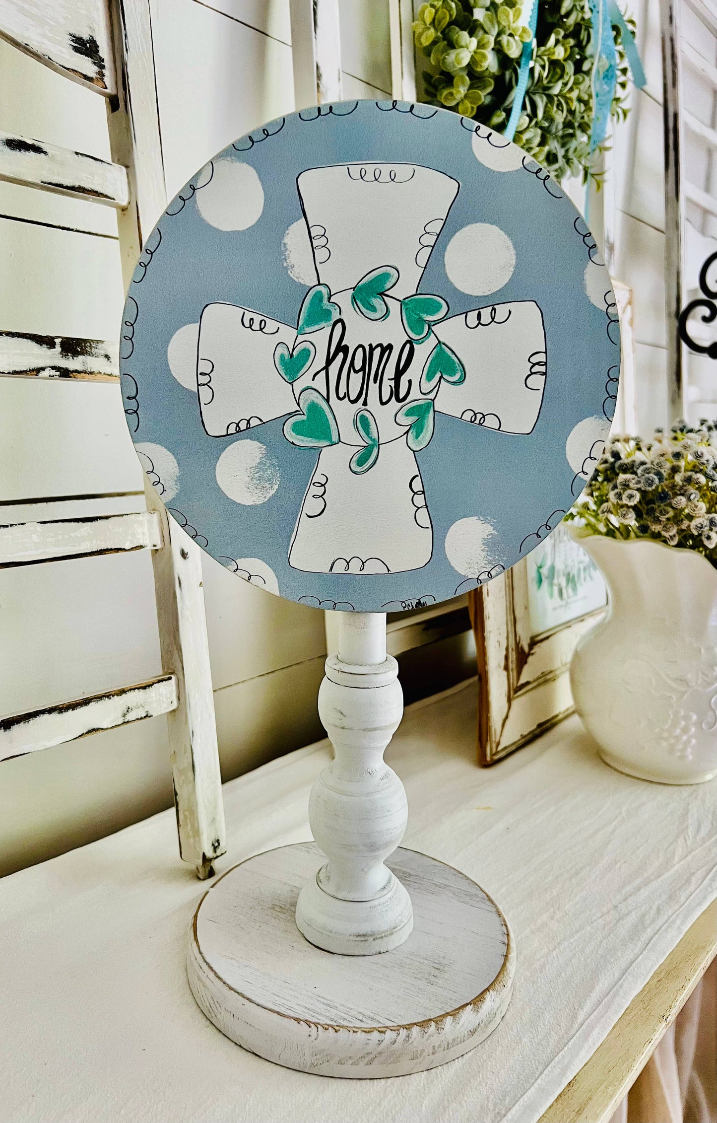 Seasonal & Everyday Toppers: "Home" Cross