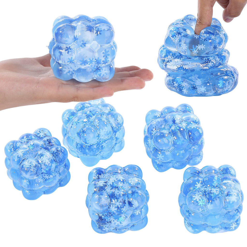 Magic Cube snow flake Squishy Squeeze Toy Fidget Toy