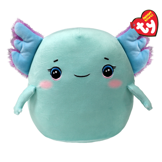 Charlie Blue Axolotl Squishy Beanies