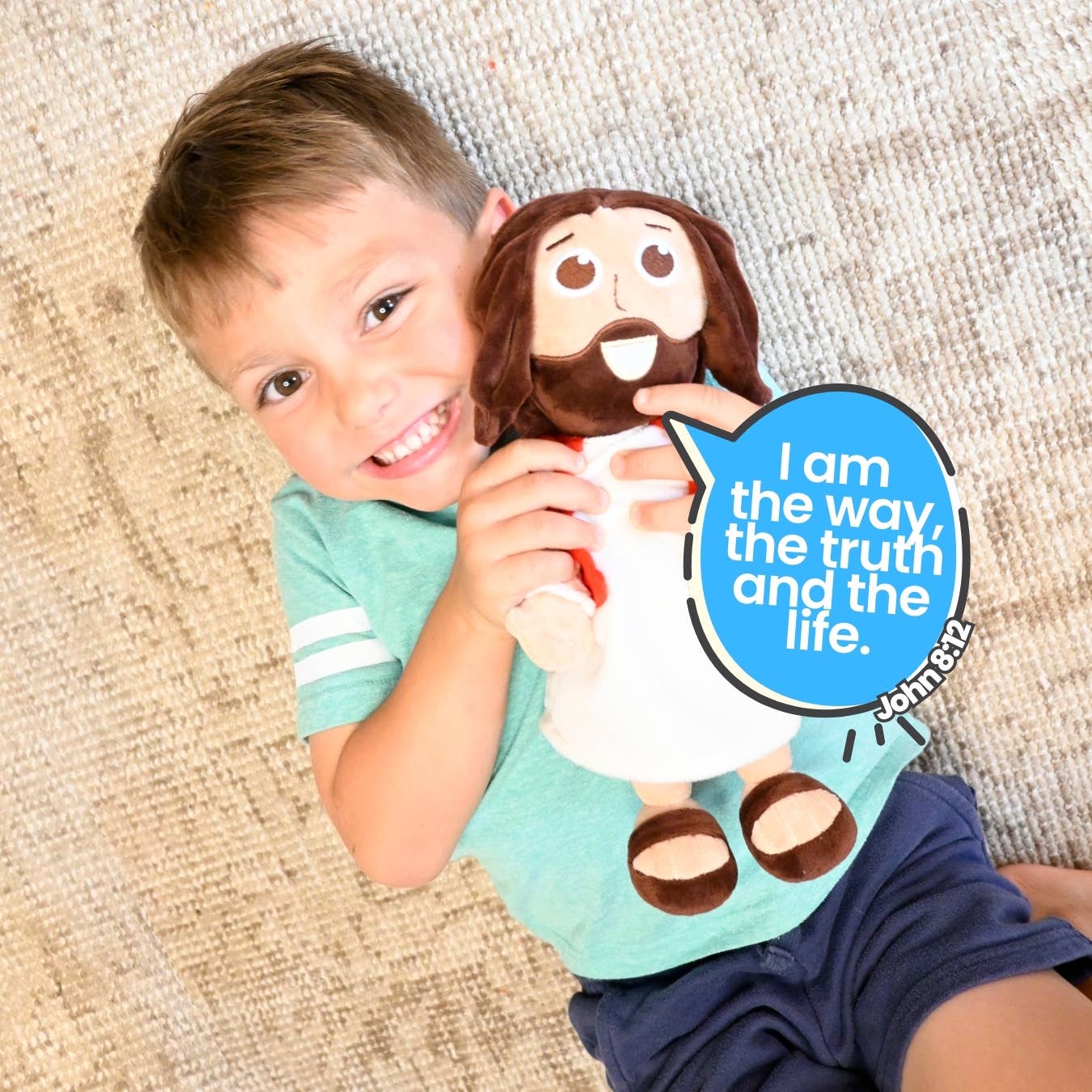 The Talking Jesus Doll - Plush Toy Speaks 10 Bible Verses