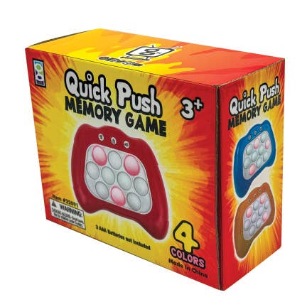 QUICK PUSH MEMORY GAME