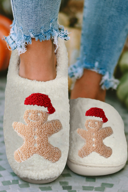 Gingerbread Adult Slipper