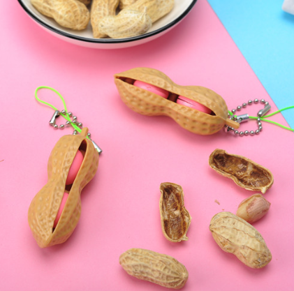 Soft PU Realistic Peanut Squeeze Toy: Peanut