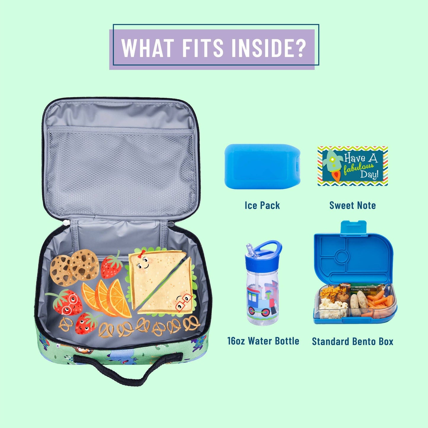 Wild Animals Lunch Box