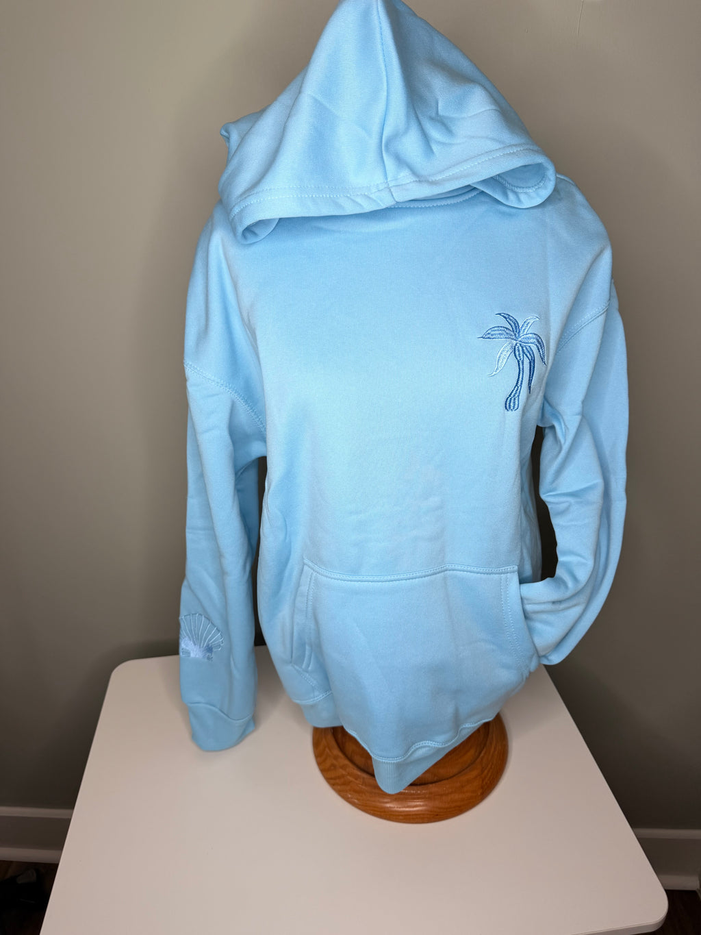 Embroidered PPP Sweatshirt: Hibiscus