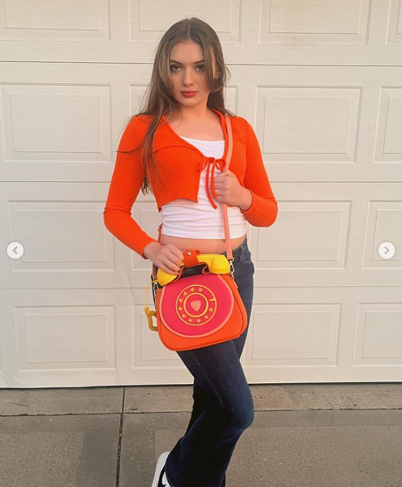 Ring Ring Phone Convertible Handbag: Cotton Candy Mint Green