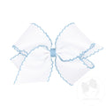 King Moonstitch Bow- WHT/MIB