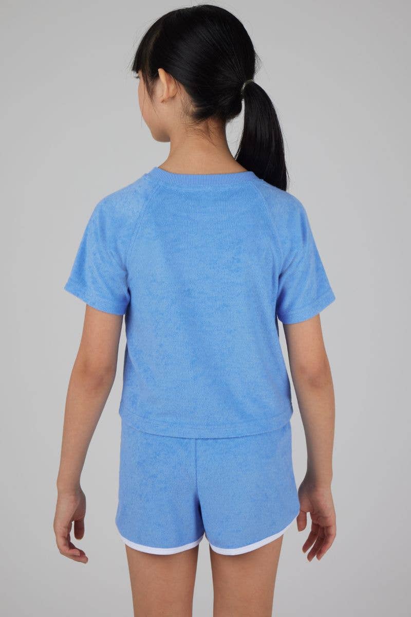 Terry Tee & Dolphin Short Set