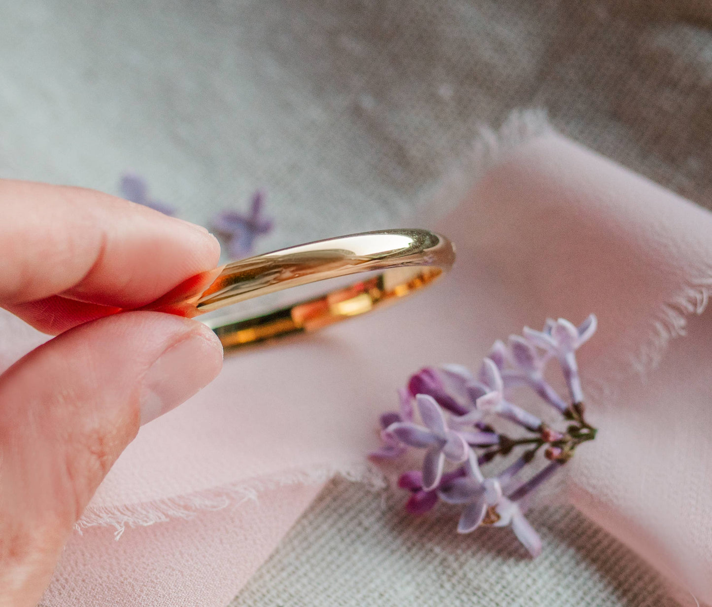 Gold Classic Bangle 6-12 Years