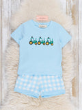 Little Farmer’s Plaid Outfit