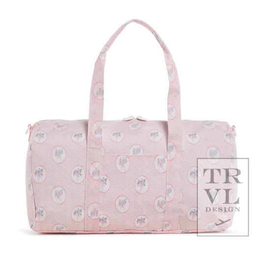 Weekender - Floral Medallion Pink Duffel Bag