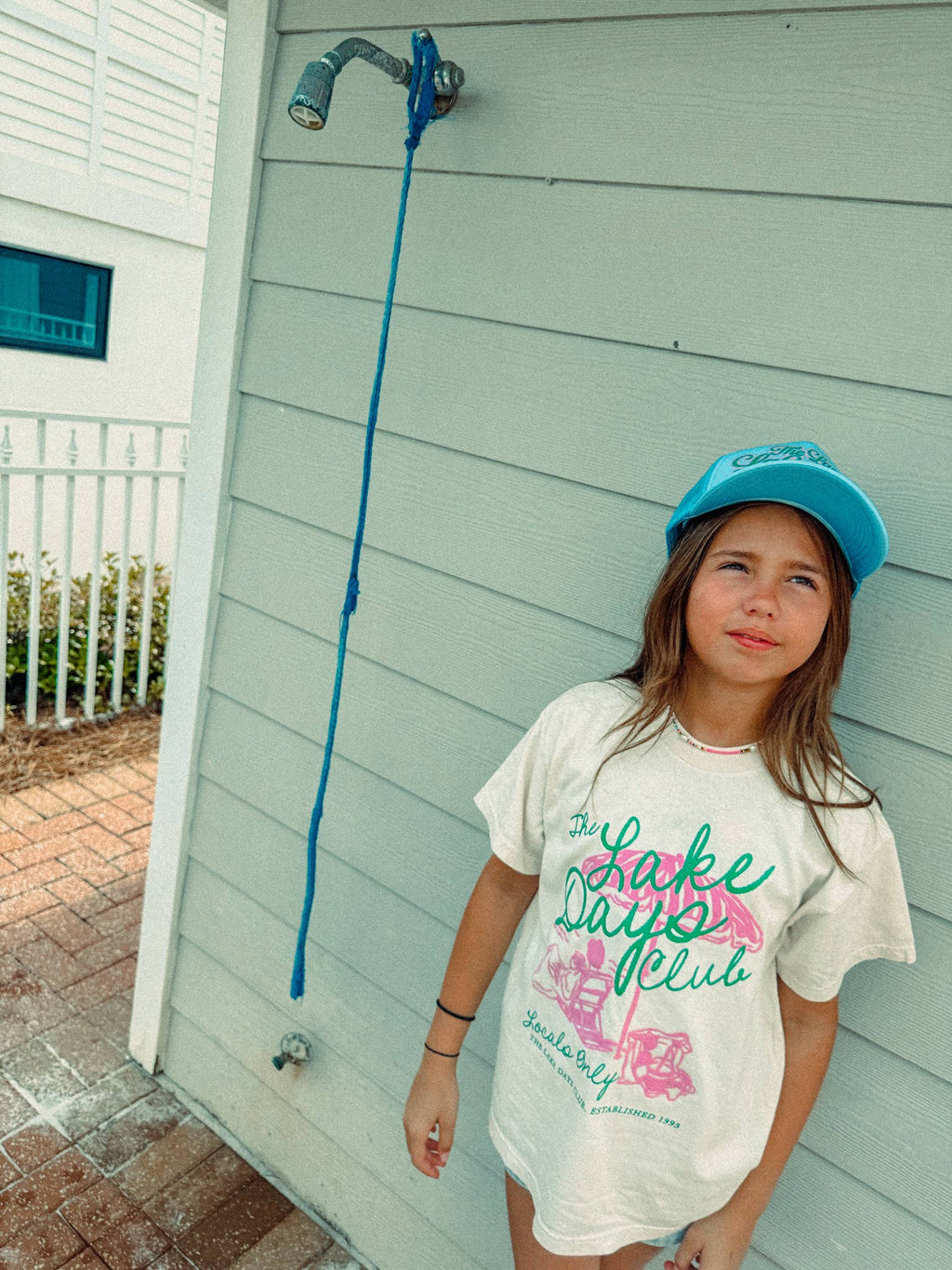 * KIDS * The Lake Days Club Boxy T-Shirt