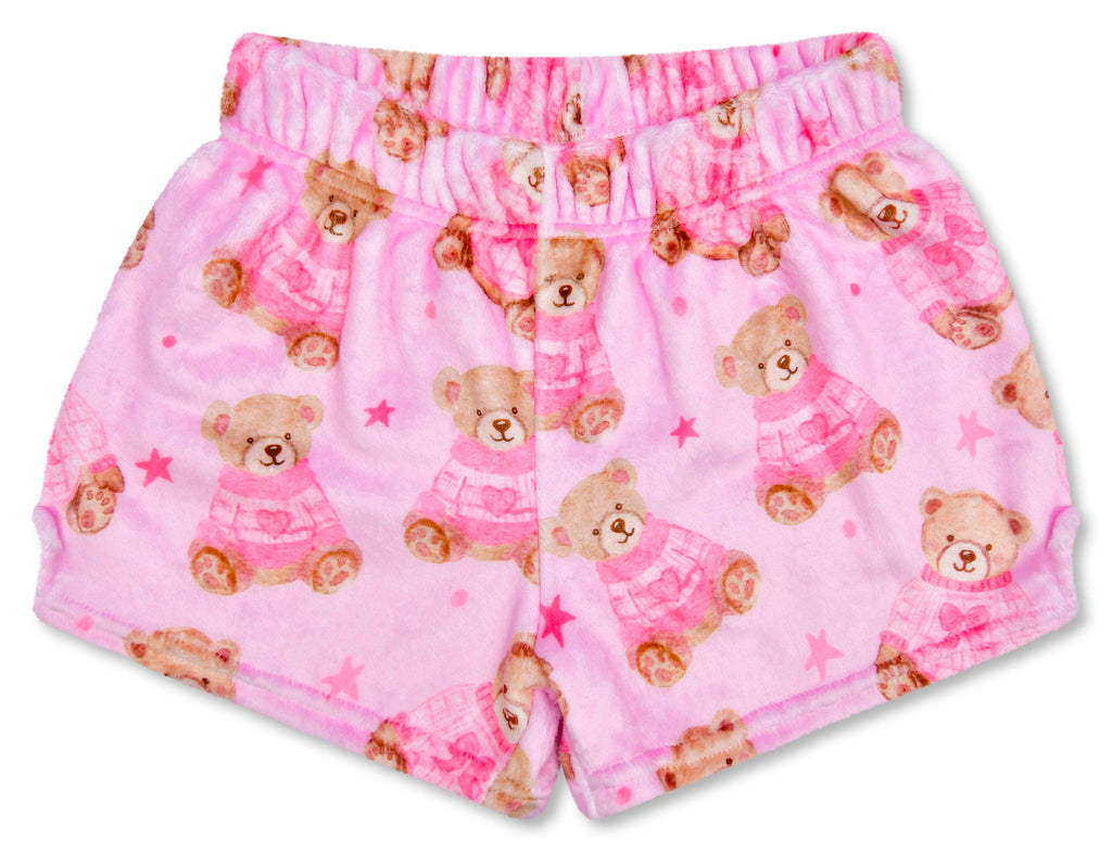 Beary Cute Plush Shorts