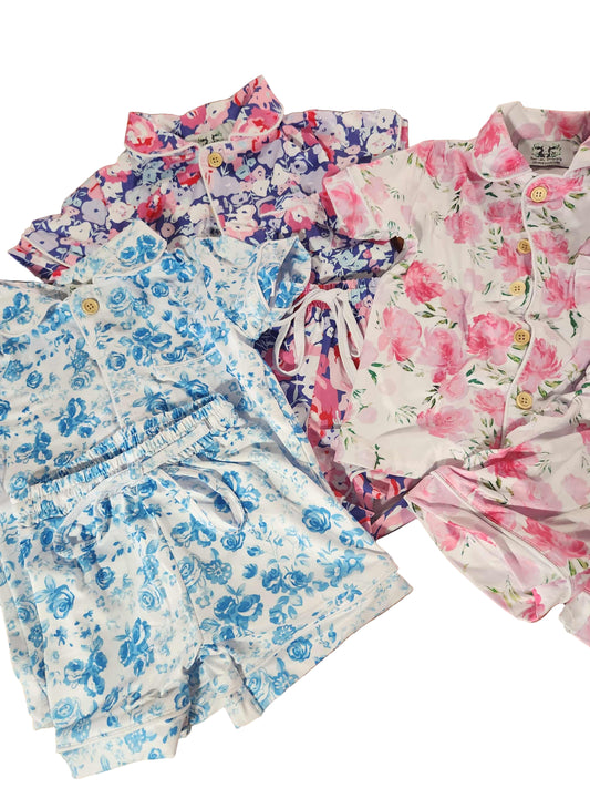 Kids and Adult Floral Lounge Collection