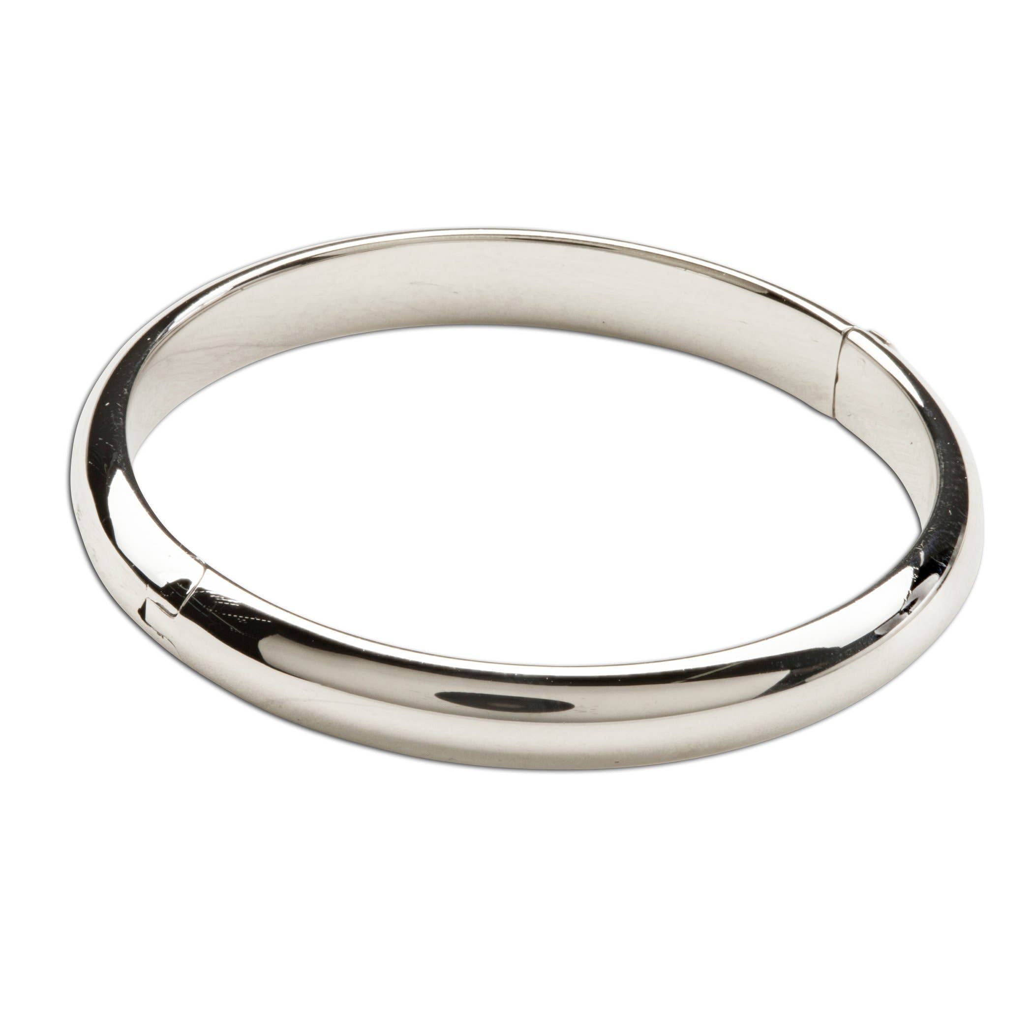 Classic Silver Bangle Bracelets  0-12m