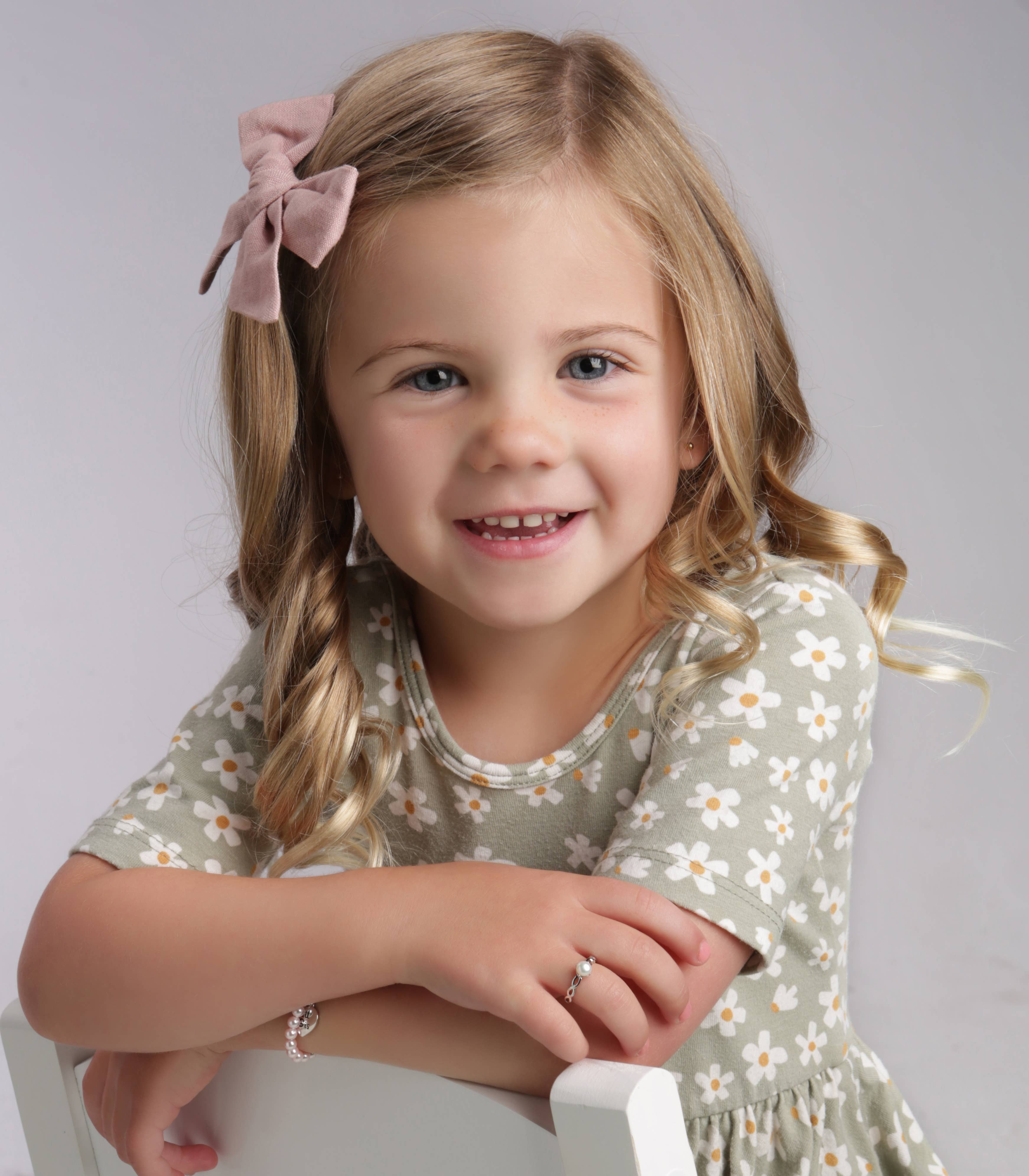 Girls Sterling Silver Freshwater Pearl Baby Ring for Kids