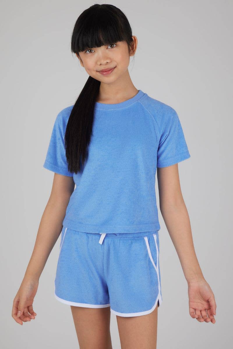 Terry Tee & Dolphin Short Set