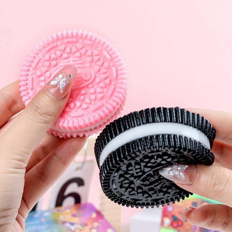 Oreo Squishi Toy Squishy Squeeze Toy Fidget Toy: 1-6.5cm