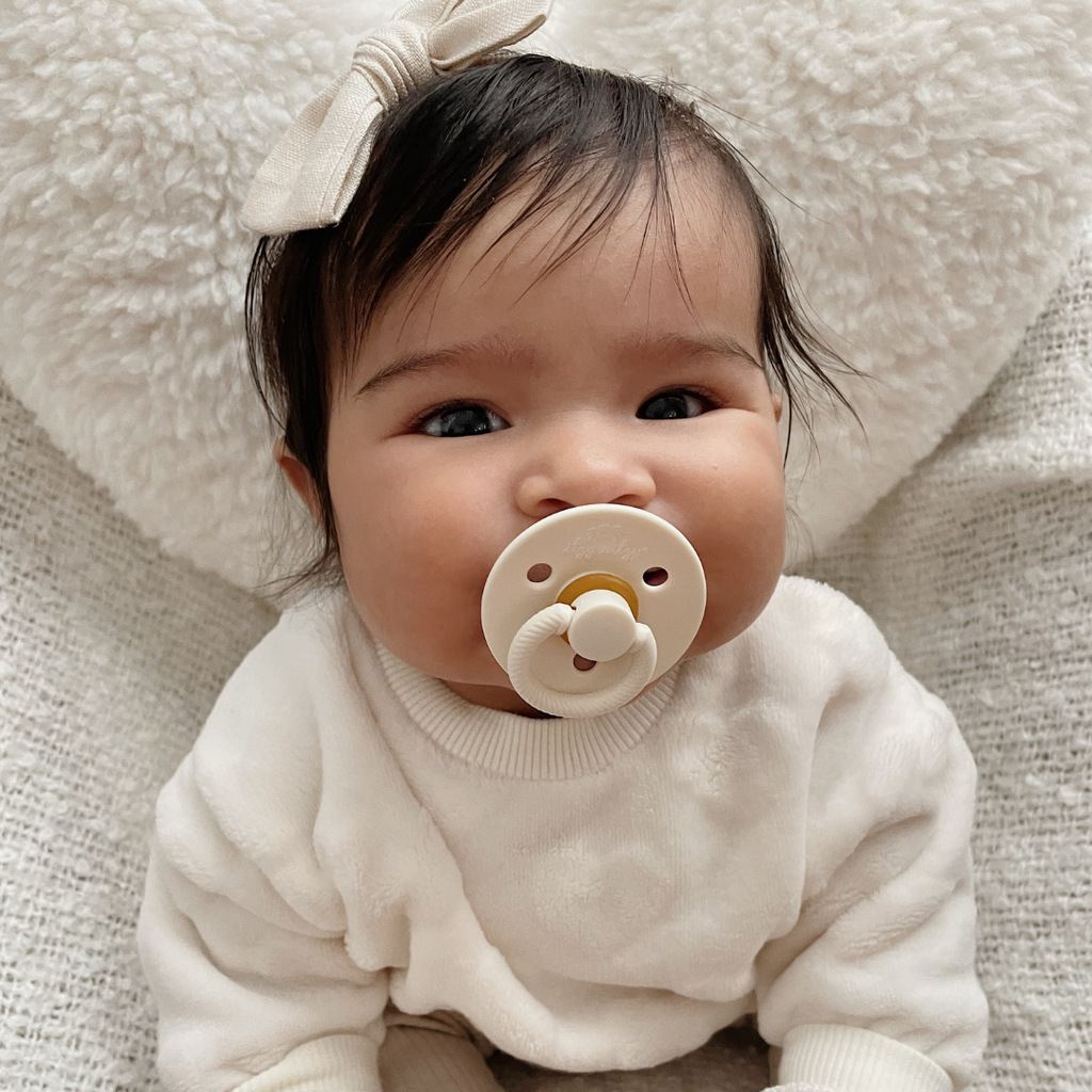 *NEW STYLES* Itzy Soother™ Natural Rubber Paci Sets: Blossom + Rosewood