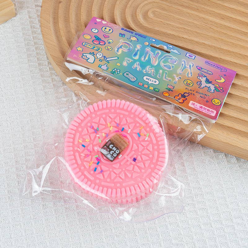 Oreo Squishi Toy Squishy Squeeze Toy Fidget Toy: 1-6.5cm