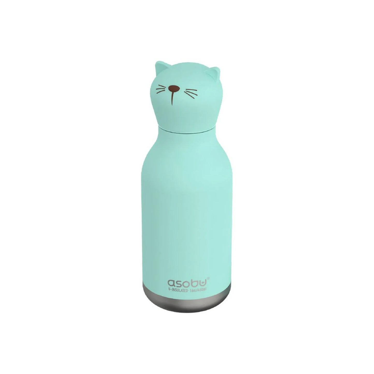 Bestie Bottle: Teal Cat