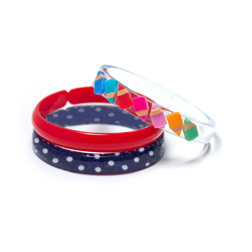 Vibrant Pencils Bangles