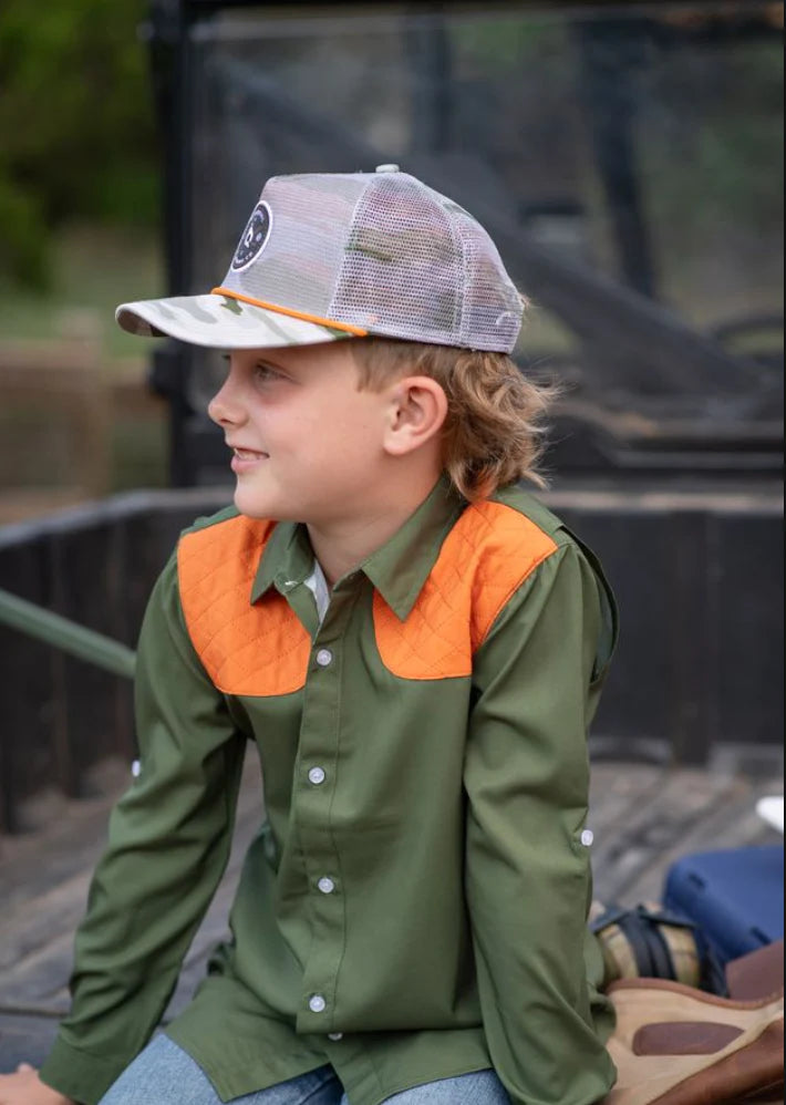 Post Oak & Blaze Orange Shirt