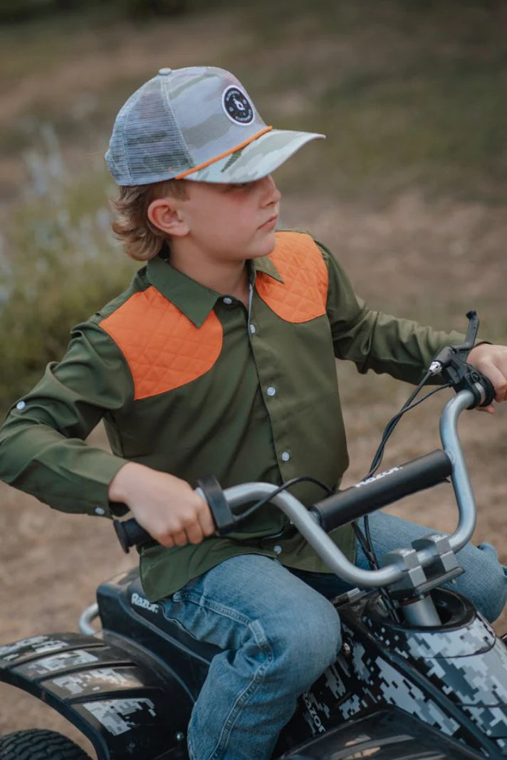 Post Oak & Blaze Orange Shirt