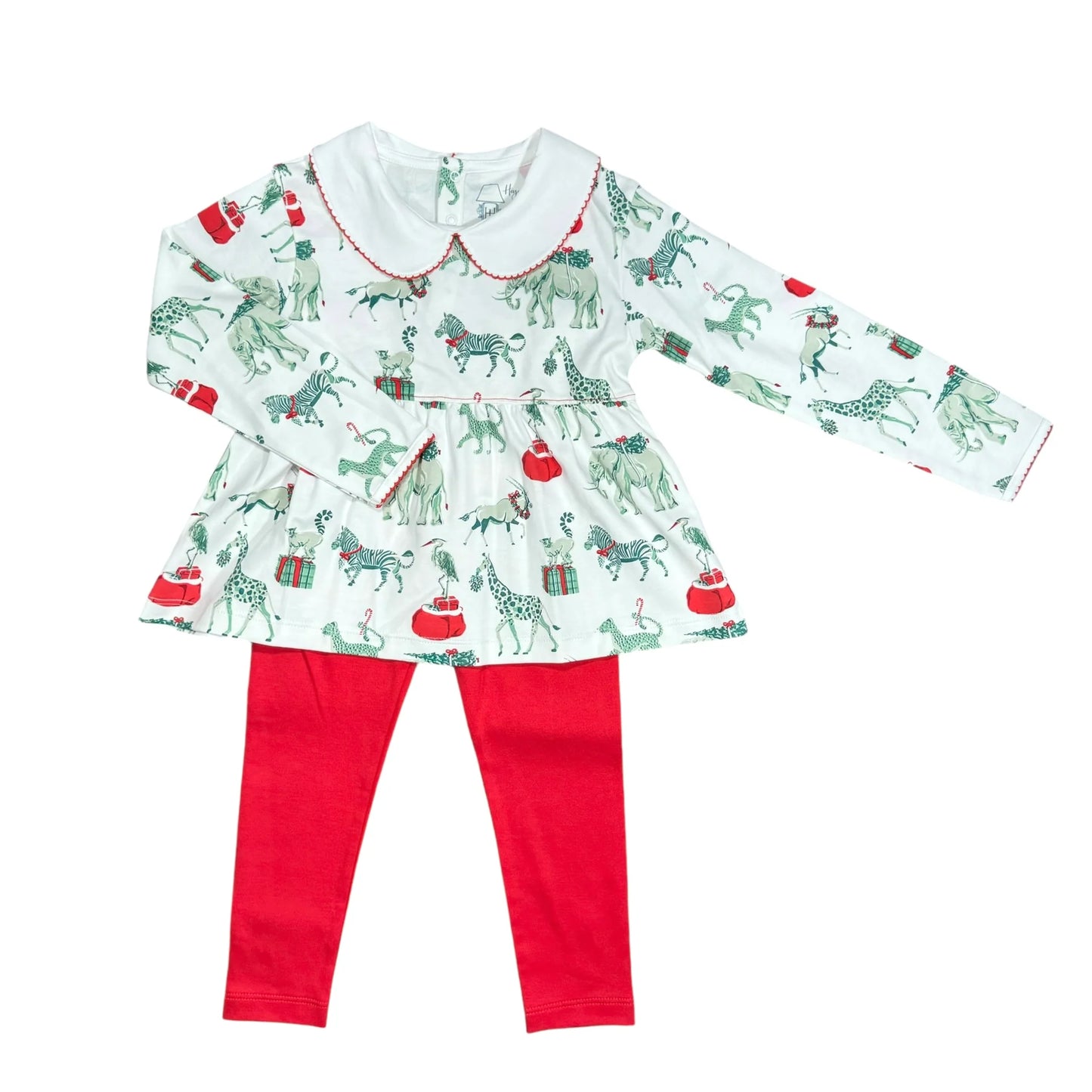 Christmas Safari Girl Set
