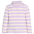 Lavender Stripe Turtleneck