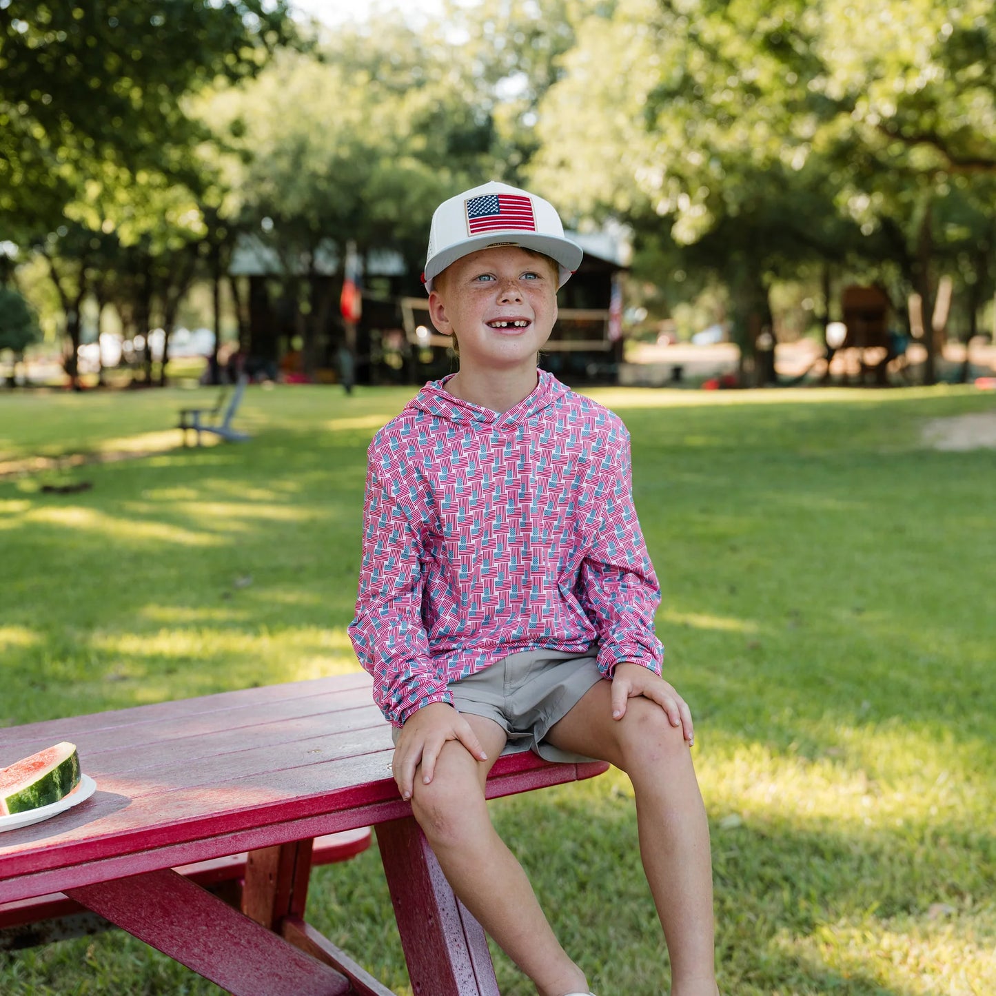 Youth Old Glory Perf Cap