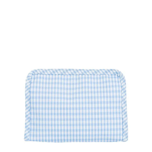 Roadie Small Zip : Gingham Mist