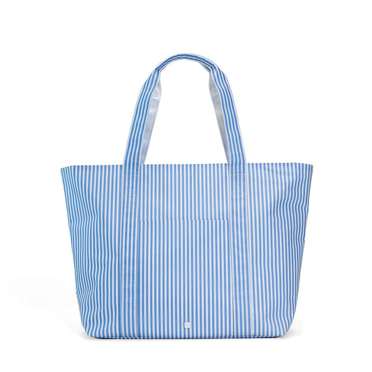 Jumbo Tote - X-large Tote Pimlico Striped Chambray