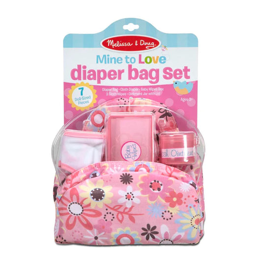 Mine to Love Diaper Bag Play Set