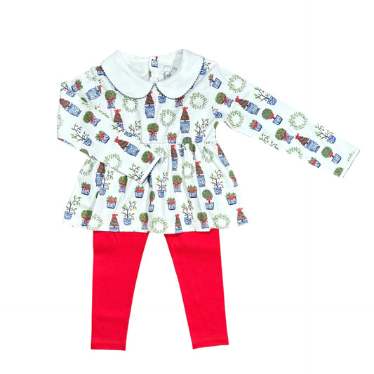 Holiday Topiaries Set