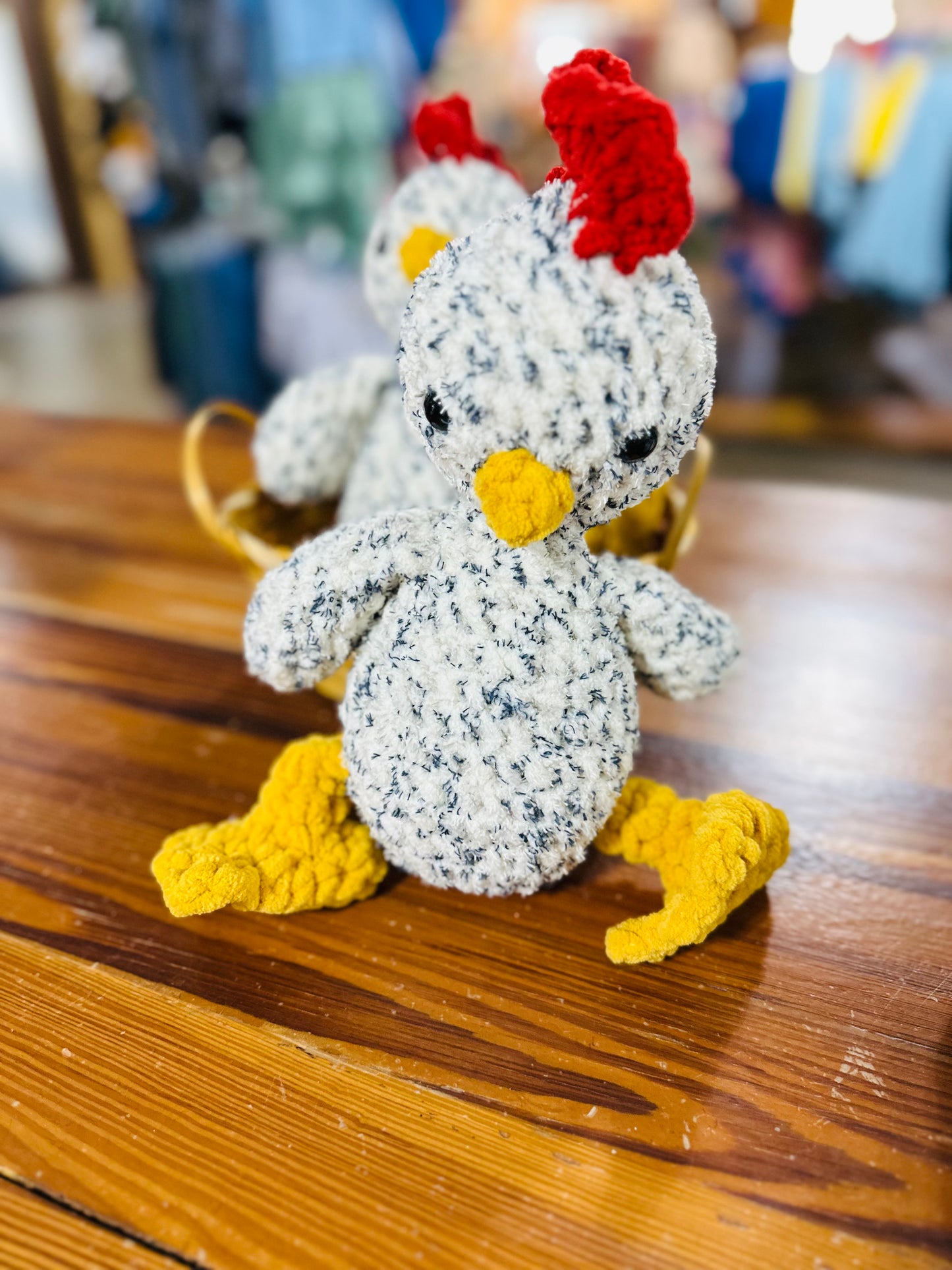 Crocheted Chicken