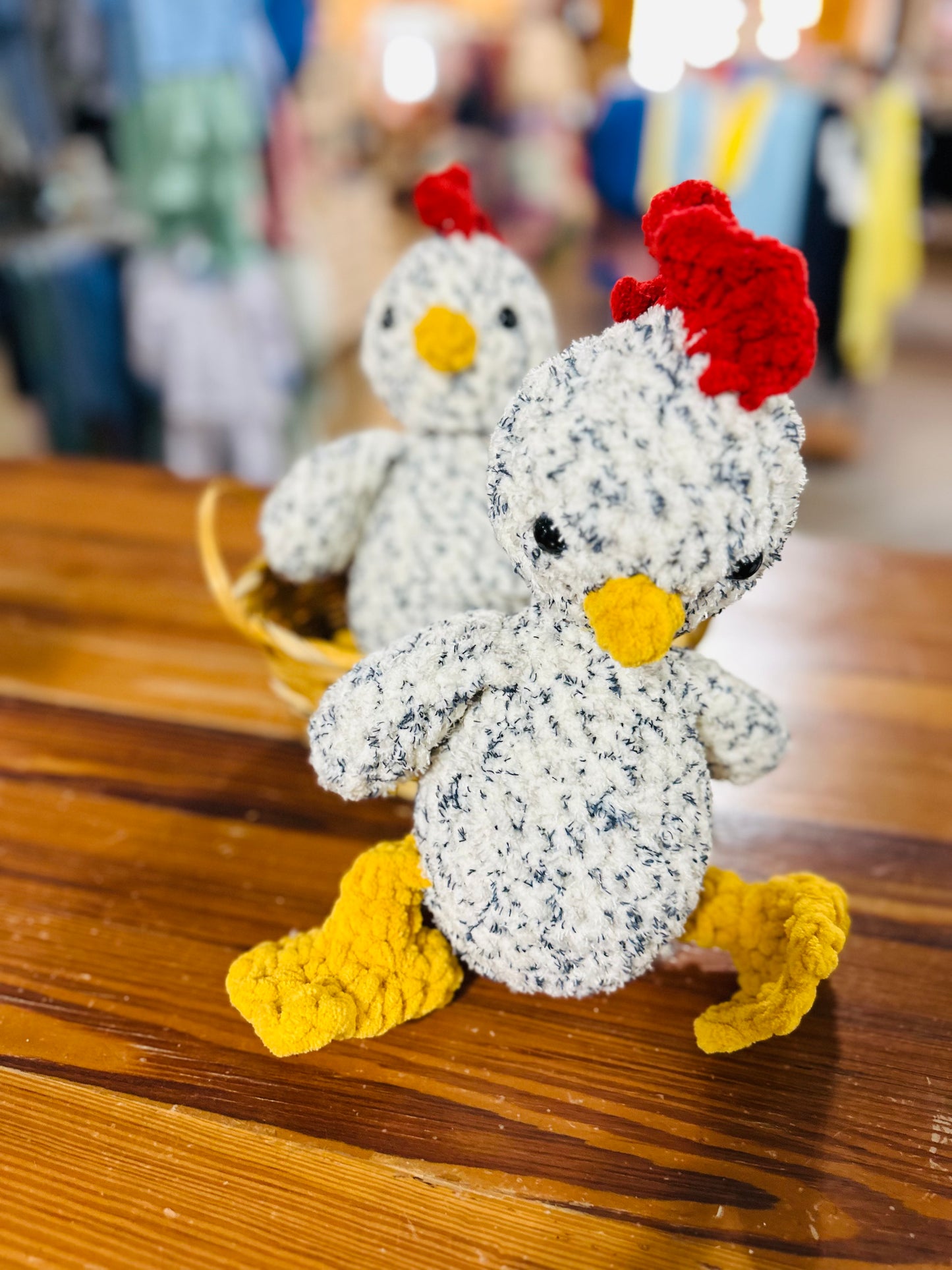 Crocheted Chicken