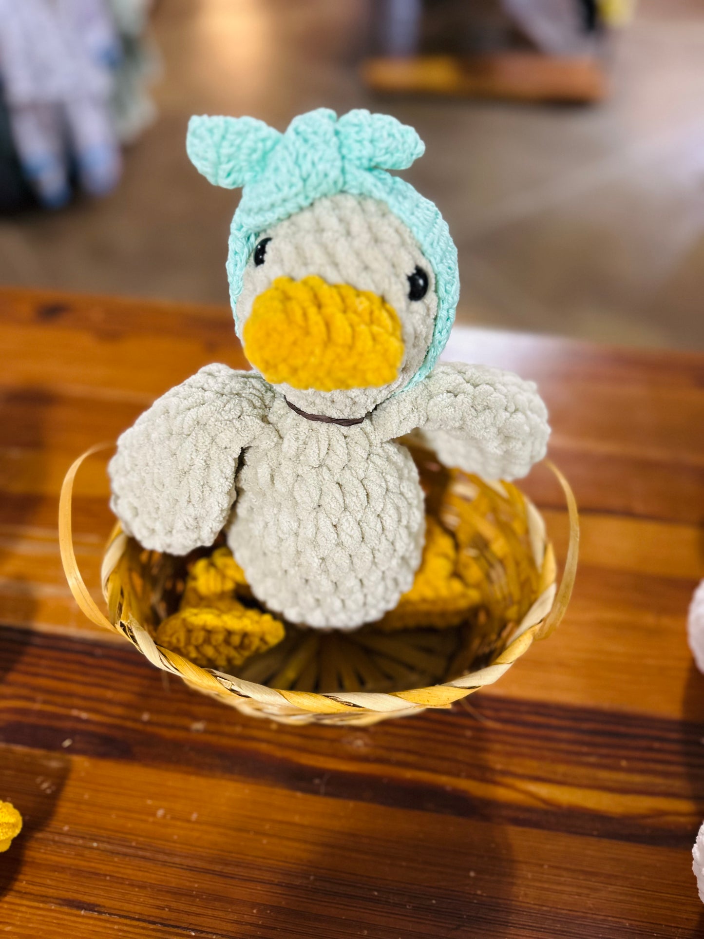 Crocheted Sassy Duck