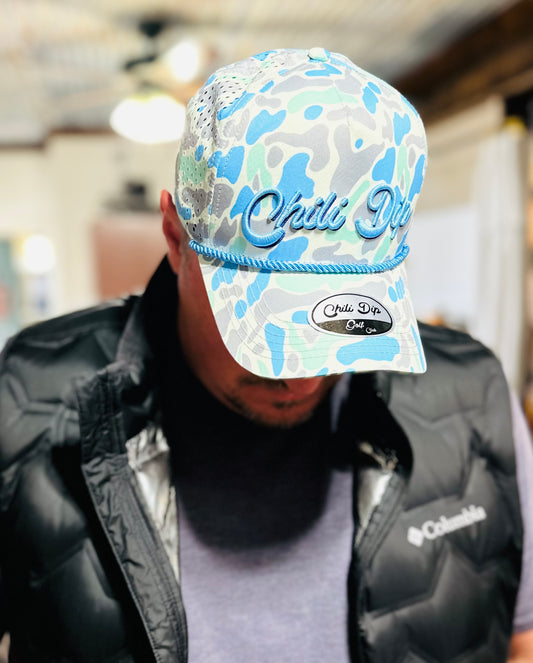 Blue Camo Chili Dip Hat