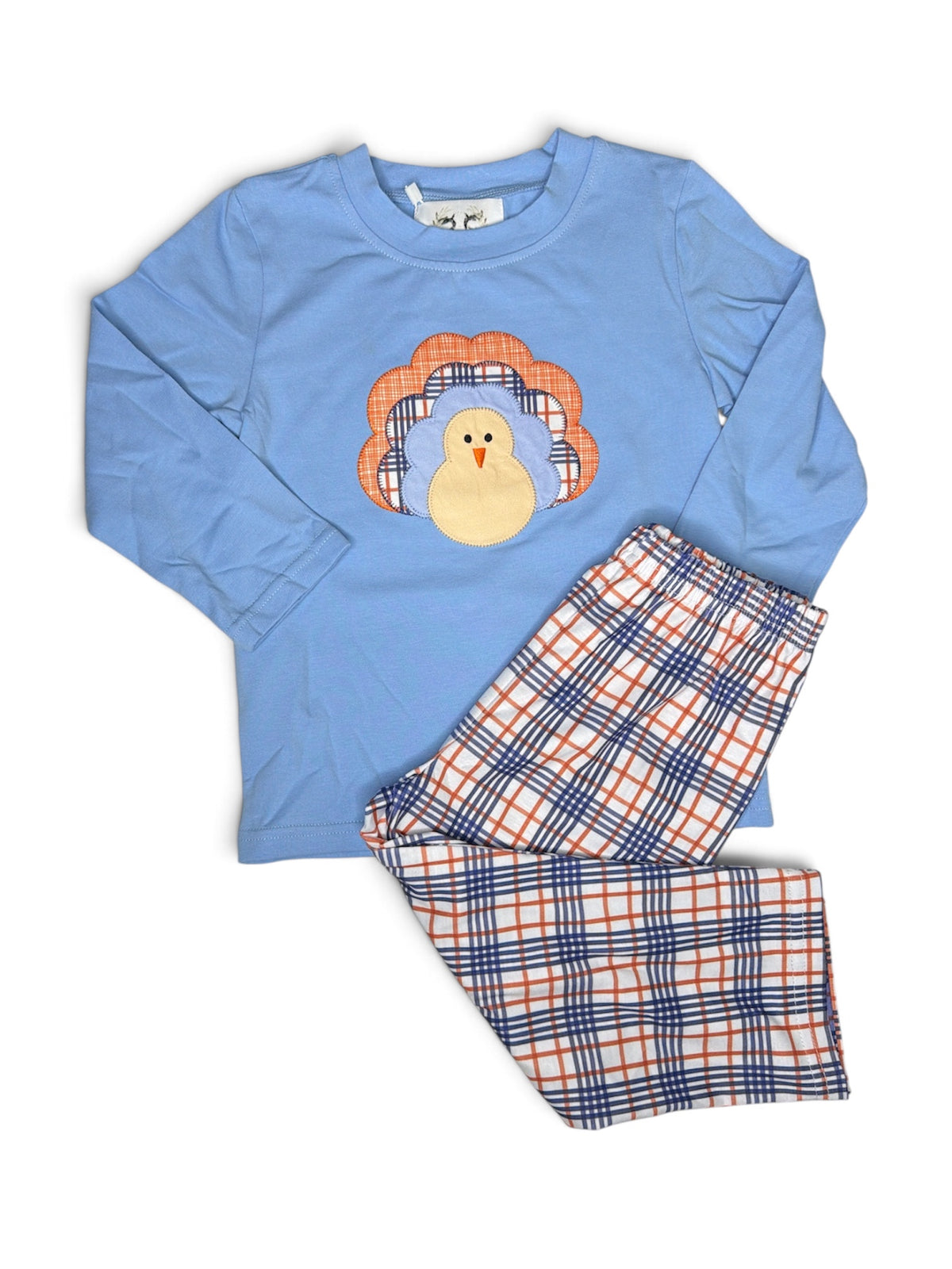 Preppy Turkey Boy Set